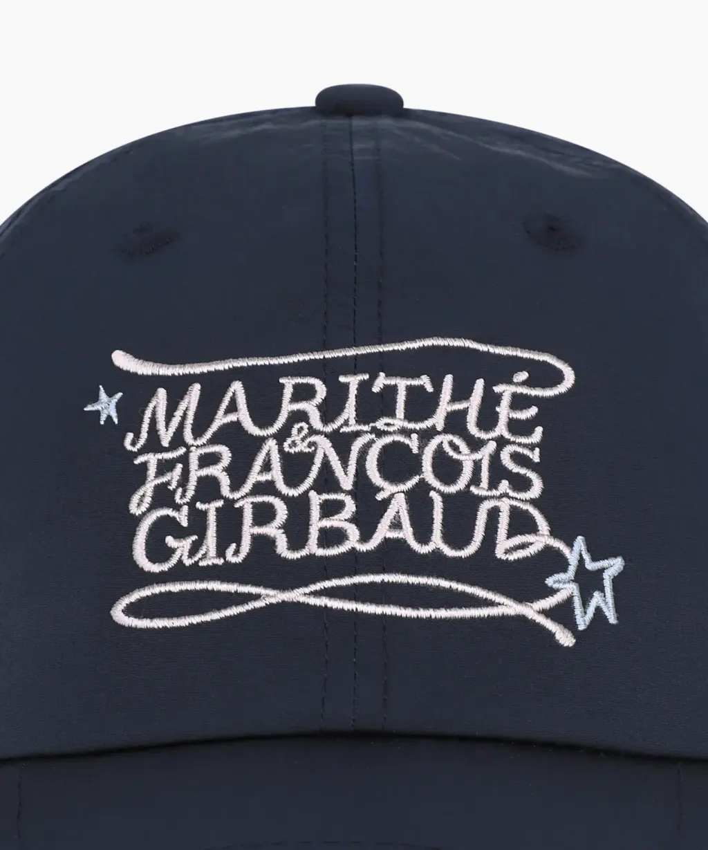 JuzBeauty_JuzBeautyMalaysia_JuzPretty_Authentic_Kbeauty_Malaysia_Skin_Care_Cosmetics_K-Beauty_Health_Care_korean_streetwear_US_Luxury_MARITHE Drawing Classic Logo Nylon Cap 帽10