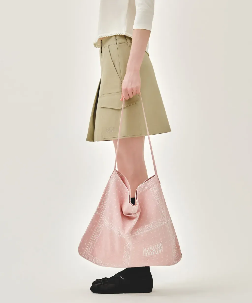 JuzBeauty_JuzBeautyMalaysia_JuzPretty_Authentic_Kbeauty_Malaysia_Skin_Care_Cosmetics_K-Beauty_Health_Care_korean_streetwear_US_Luxury_MARITHE Bandana One Shoulder Eco Bag 包3