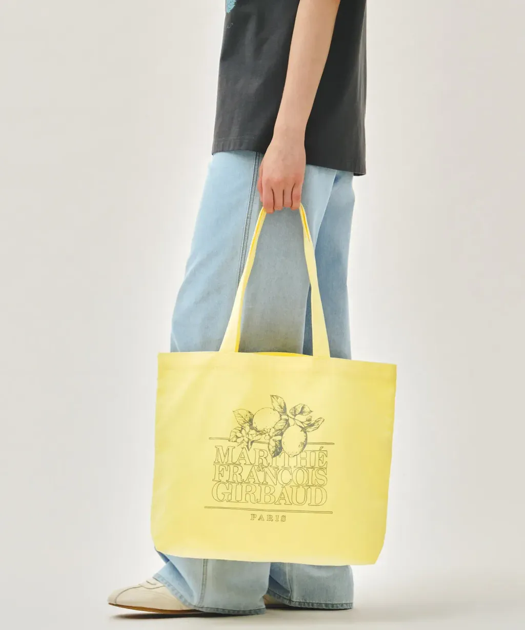 JuzBeauty_JuzBeautyMalaysia_JuzPretty_Authentic_Kbeauty_Malaysia_Skin_Care_Cosmetics_K-Beauty_Health_Care_korean_streetwear_US_Luxury_MARITHE Lemon Classic Logo Eco Bag 包11