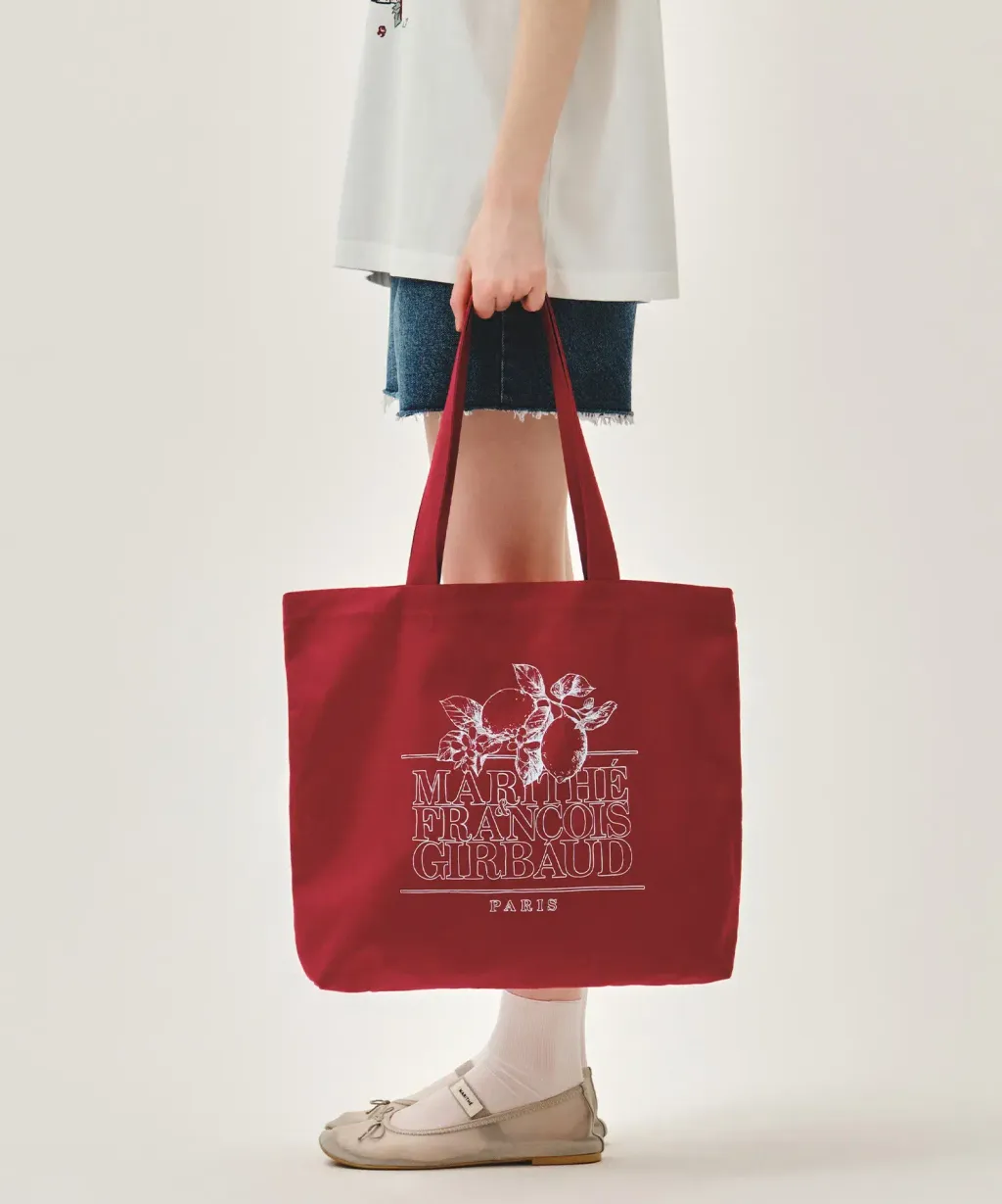 JuzBeauty_JuzBeautyMalaysia_JuzPretty_Authentic_Kbeauty_Malaysia_Skin_Care_Cosmetics_K-Beauty_Health_Care_korean_streetwear_US_Luxury_MARITHE Lemon Classic Logo Eco Bag 包10