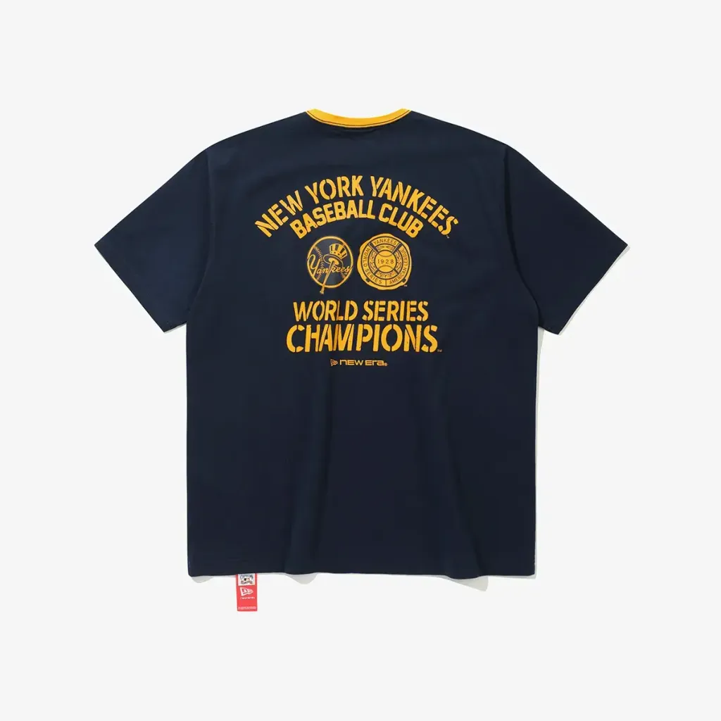 JuzBeauty_JuzBeautyMalaysia_JuzPretty_Authentic_Kbeauty_Malaysia_Skin_Care_Cosmetics_K-Beauty_Health_Care_korean_streetwear_US_Luxury_NEW ERA 15147 MLB New York Yankees World Series T-shirt Tee 上衣3