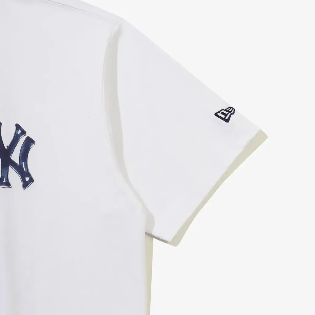 JuzBeauty_JuzBeautyMalaysia_JuzPretty_Authentic_Kbeauty_Malaysia_Skin_Care_Cosmetics_K-Beauty_Health_Care_korean_streetwear_US_Luxury_NEW ERA 15147 MLB New York Yankees Drawing T-shirt Tee 上衣5