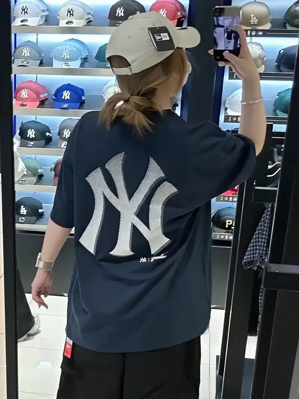 JuzBeauty_JuzBeautyMalaysia_JuzPretty_Authentic_Kbeauty_Malaysia_Skin_Care_Cosmetics_K-Beauty_Health_Care_korean_streetwear_US_Luxury_NEW ERA 1514753 MLB Halftone T-shirt Tee 上衣42