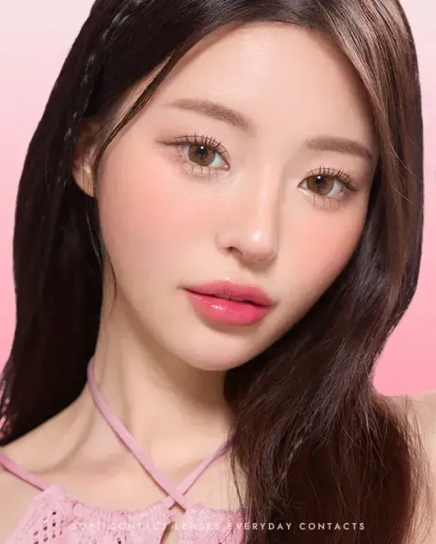 JuzBeauty_JuzBeautyMalaysia_JuzPretty_Authentic_Kbeauty_Malaysia_Skin_Care_Cosmetics_K-beauty_Health_Care_korean_streetwear_OLENS ViVi 3CON Brown Contact Lens 月抛隐形眼镜 美瞳5