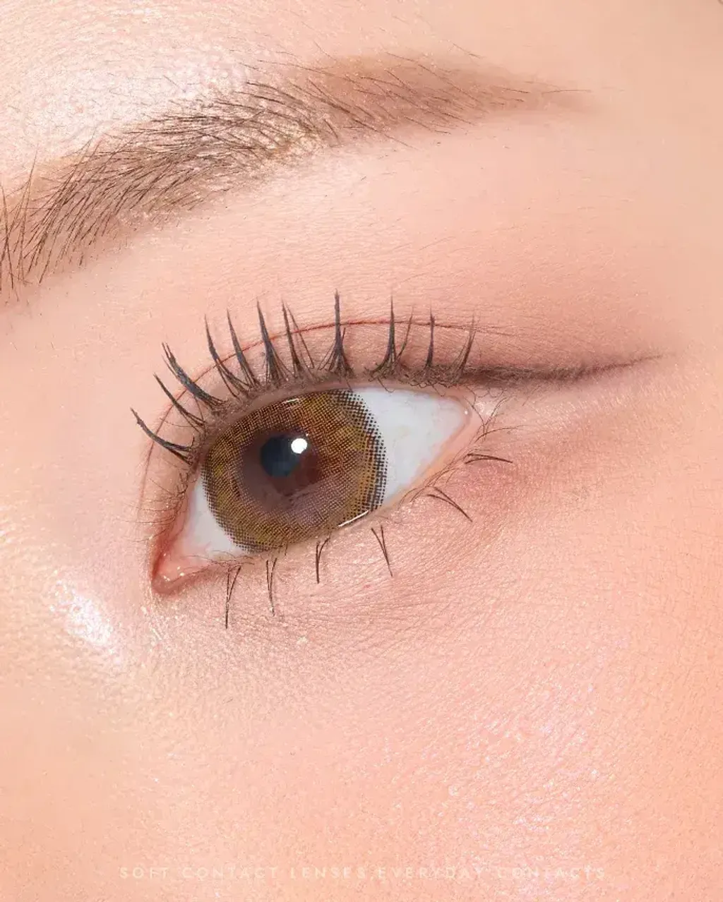 JuzBeauty_JuzBeautyMalaysia_JuzPretty_Authentic_Kbeauty_Malaysia_Skin_Care_Cosmetics_K-beauty_Health_Care_korean_streetwear_OLENS ViVi 3CON Brown Contact Lens 月抛隐形眼镜 美瞳2