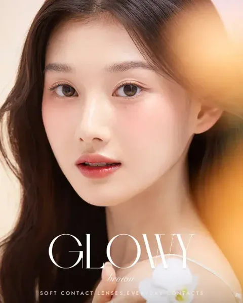 JuzBeauty_JuzBeautyMalaysia_JuzPretty_Authentic_Kbeauty_Malaysia_Skin_Care_Cosmetics_K-beauty_Health_Care_korean_streetwear_OLENS Glowy Contact Lens 月抛隐形眼镜 美瞳2