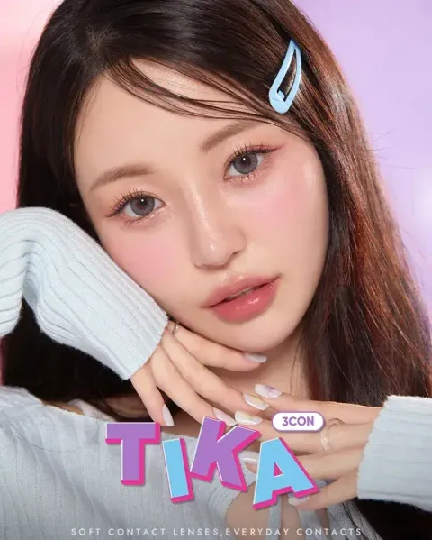 JuzBeauty_JuzBeautyMalaysia_JuzPretty_Authentic_Kbeauty_Malaysia_Skin_Care_Cosmetics_K-beauty_Health_Care_korean_streetwear_OLENS Tika 3Con Contact Lens 月抛隐形眼镜 美瞳 5