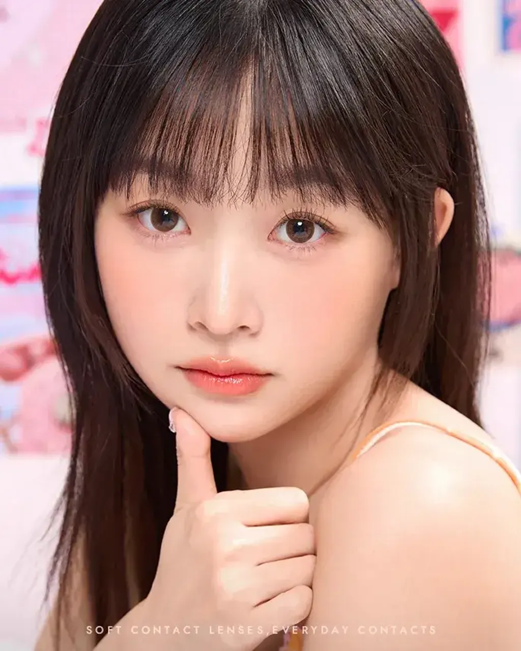 JuzBeauty_JuzBeautyMalaysia_JuzPretty_Authentic_Kbeauty_Malaysia_Skin_Care_Cosmetics_K-beauty_Health_Care_korean_streetwear_OLENS Winky Star Contact Lens 月抛隐形眼镜 美瞳12