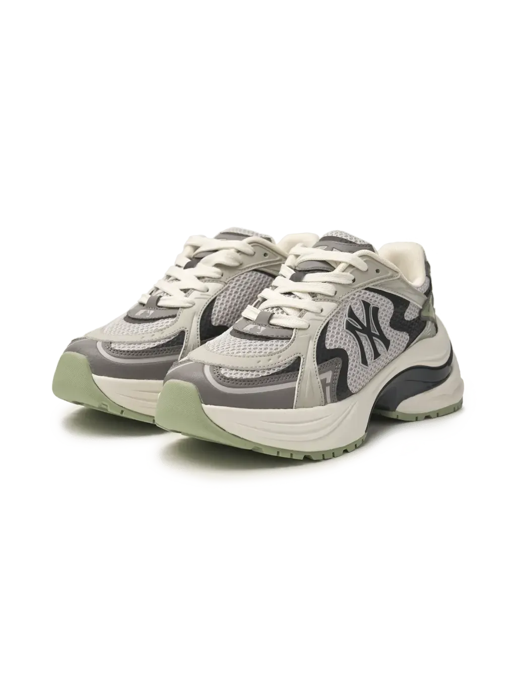 JuzBeauty_JuzBeautyMalaysia_JuzPretty_Authentic_Kbeauty_Malaysia_Skin_Care_Cosmetics_K-Beauty_Health_Care_korean_streetwear_US_Luxury_MLB Curve Runner New York Yankees Shoes 张凌赫同款老爹鞋2