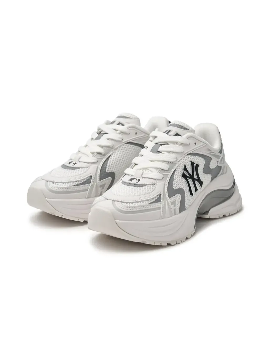 JuzBeauty_JuzBeautyMalaysia_JuzPretty_Authentic_Kbeauty_Malaysia_Skin_Care_Cosmetics_K-Beauty_Health_Care_korean_streetwear_US_Luxury_MLB Curve Runner New York Yankees Shoes 张凌赫同款老爹鞋2