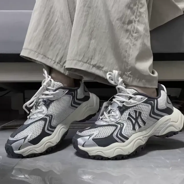 JuzBeauty_JuzBeautyMalaysia_JuzPretty_Authentic_Kbeauty_Malaysia_Skin_Care_Cosmetics_K-Beauty_Health_Care_korean_streetwear_US_Luxury_MLB 3ASHW075N Cargo Chunky New York Yankees Shoes 老爹鞋10
