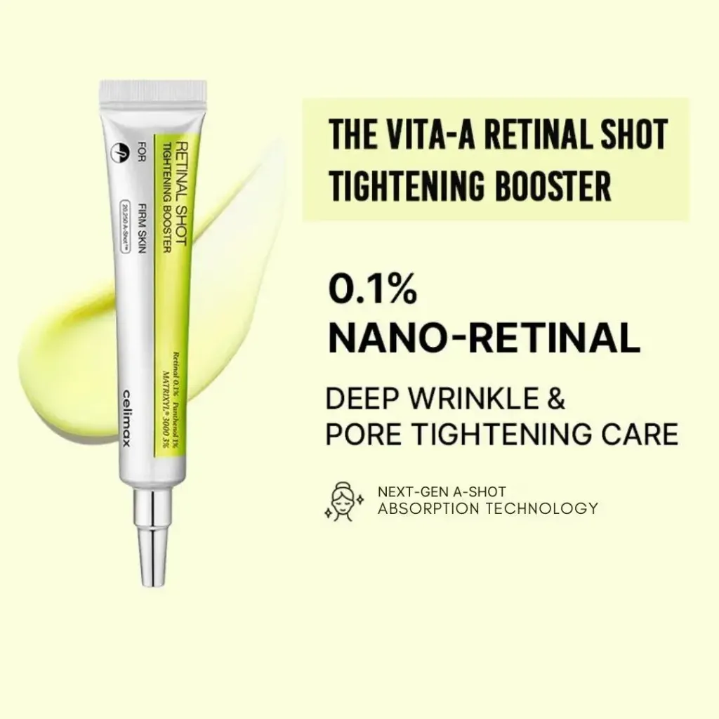 JuzBeauty_JuzBeautyMalaysia_JuzPretty_Authentic_Kbeauty_Malaysia_Skin_Care_Cosmetics_K-beauty_Health_Care_korean_streetwear_CELIMAX The Vita-A Retinal Shot Tightening Booster 维A视黄醛精华1