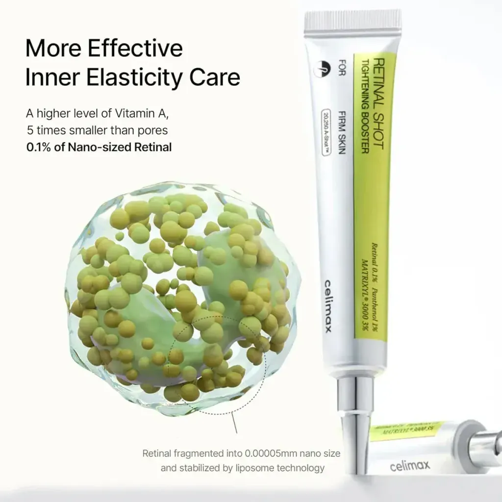 JuzBeauty_JuzBeautyMalaysia_JuzPretty_Authentic_Kbeauty_Malaysia_Skin_Care_Cosmetics_K-beauty_Health_Care_korean_streetwear_CELIMAX The Vita-A Retinal Shot Tightening Booster 维A视黄醛精华27