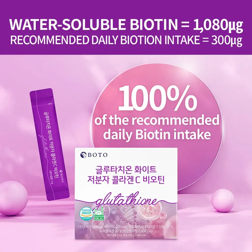 JuzBeauty_JuzBeautyMalaysia_JuzPretty_Authentic_Kbeauty_Malaysia_Skin_Care_Cosmetics_K-beauty_Health_Care_korean_streetwear_BOTO Glutathione White Small Molecule Collagen C Biotin 谷胱甘肽低分子胶原蛋白5