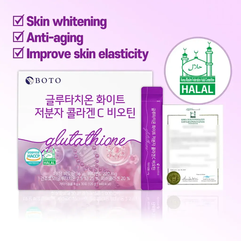 JuzBeauty_JuzBeautyMalaysia_JuzPretty_Authentic_Kbeauty_Malaysia_Skin_Care_Cosmetics_K-beauty_Health_Care_korean_streetwear_BOTO Glutathione White Small Molecule Collagen C Biotin 谷胱甘肽低分子胶原蛋白14