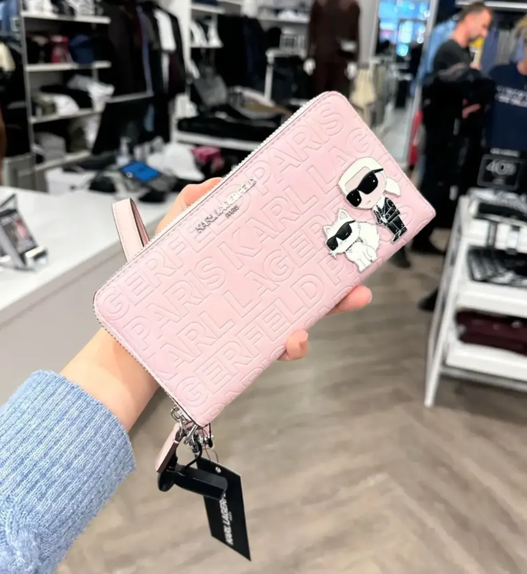 JuzBeauty_JuzBeautyMalaysia_JuzPretty_Authentic_Kbeauty_Malaysia_Skin_Care_Cosmetics_Jbeauty_Health_Care_korean_streetwear_US_Luxury_KARL LAGERFELD L5JQX8EI Meribel Duo Zip Wallet 长钱包8