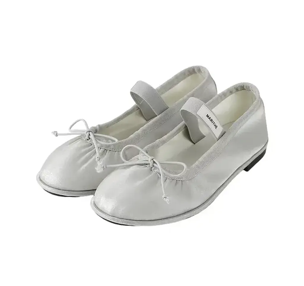 JuzBeauty_JuzBeautyMalaysia_JuzPretty_Authentic_Kbeauty_Malaysia_Skin_Care_Cosmetics_K-Beauty_Health_Care_korean_streetwear_US_Luxury_MARITHE W Banding Ribbon Flat Shoes 芭蕾鞋13