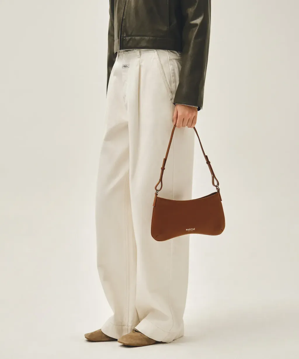 JuzBeauty_JuzBeautyMalaysia_JuzPretty_Authentic_Kbeauty_Malaysia_Skin_Care_Cosmetics_K-Beauty_Health_Care_korean_streetwear_US_Luxury_MARITHE Regular Logo Mini Peanut Bag 腋下包10