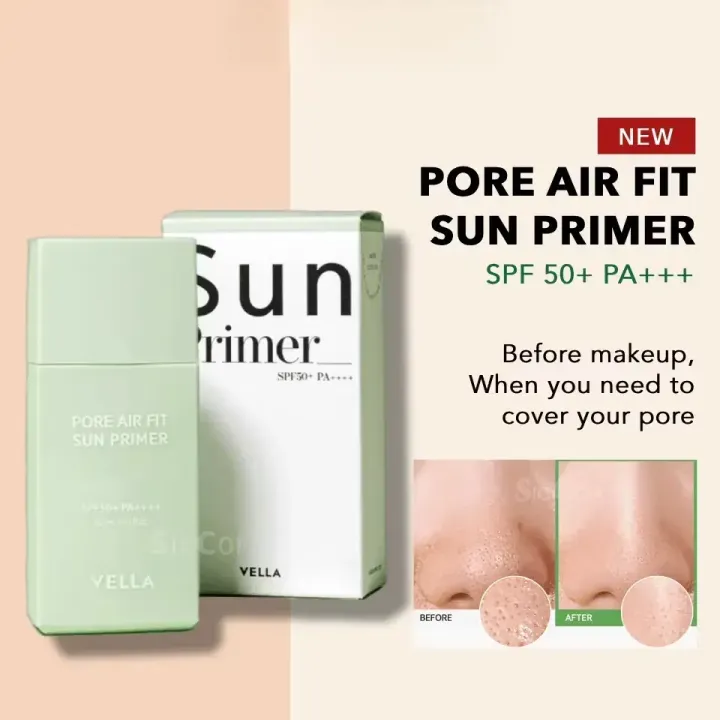 JuzBeauty_JuzBeautyMalaysia_JuzPretty_Authentic_Kbeauty_Malaysia_Skin_Care_Cosmetics_K-beauty_Health_Care_korean_streetwear_VELLA Pore ​​Air Fit Sun Primer 毛孔空气贴合防晒霜7