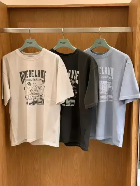 JuzBeauty_JuzBeautyMalaysia_JuzPretty_Authentic_Kbeauty_Malaysia_Skin_Care_Cosmetics_K-Beauty_Health_Care_korean_streetwear_US_Luxury_ADLV x SPONGEBOB Perfect Partner Spongebob Pigment Short Sleeve T-Shirt Tee 上衣11