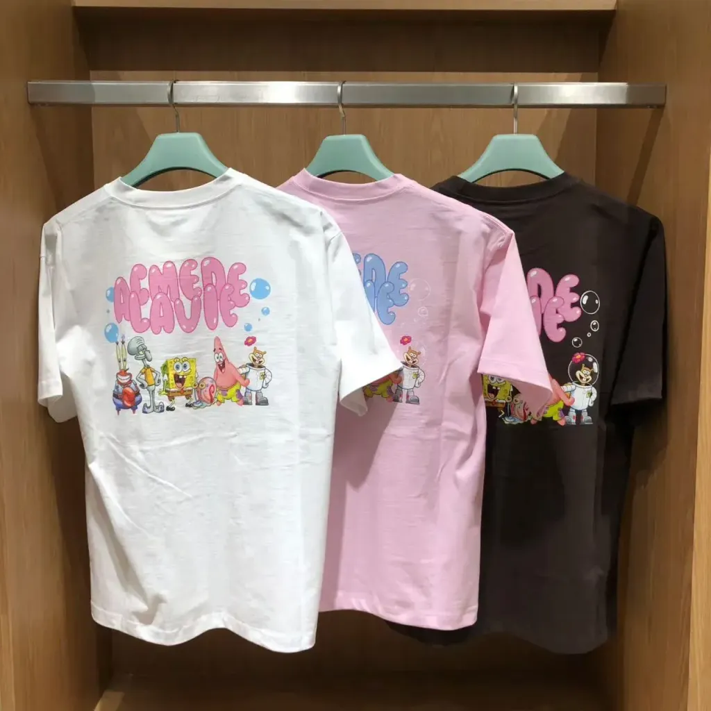 JuzBeauty_JuzBeautyMalaysia_JuzPretty_Authentic_Kbeauty_Malaysia_Skin_Care_Cosmetics_K-Beauty_Health_Care_korean_streetwear_US_Luxury_ADLV x SPONGEBOB Bubble Font Spongebob Short Sleeve T-Shirt Tee 上衣5.jpg