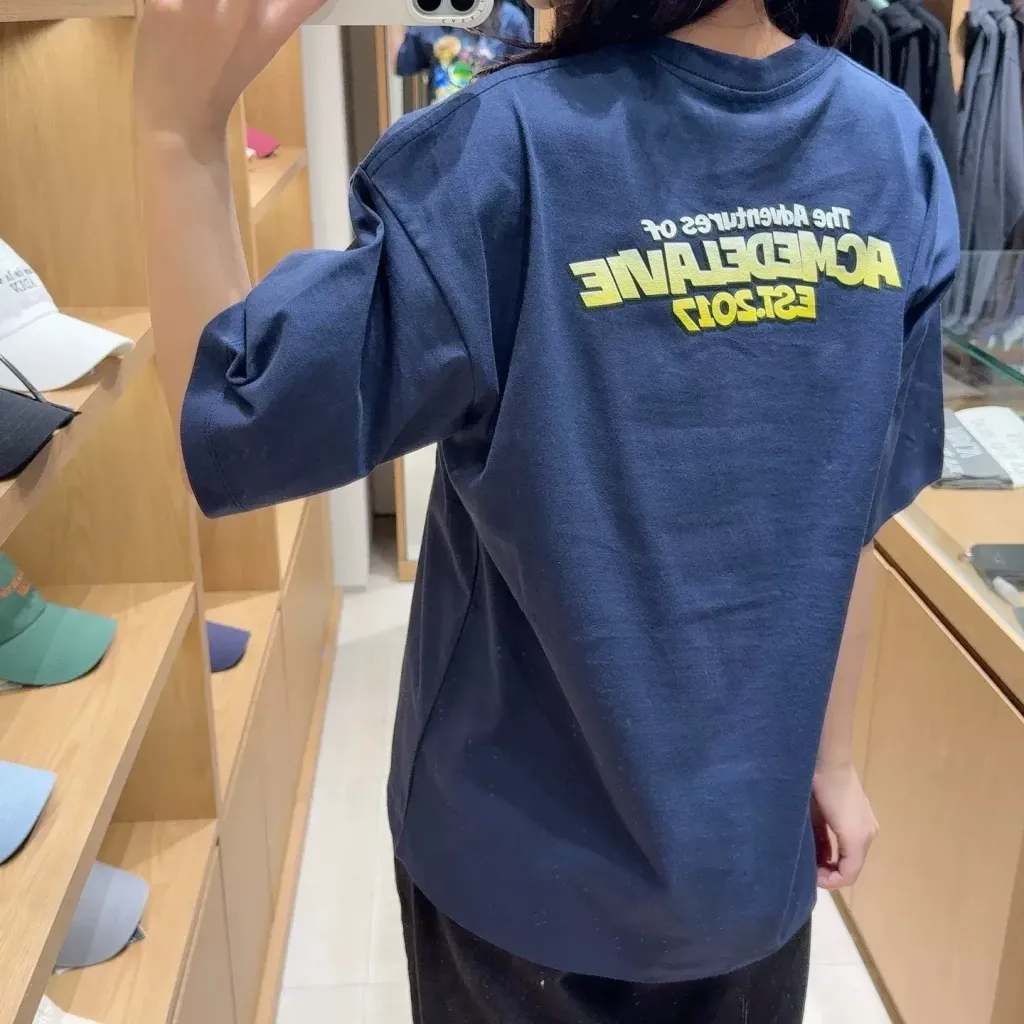 JuzBeauty_JuzBeautyMalaysia_JuzPretty_Authentic_Kbeauty_Malaysia_Skin_Care_Cosmetics_K-Beauty_Health_Care_korean_streetwear_US_Luxury_ADLV x SPONGEBOB The Adventures Of Spongebob Short Sleeve T-Shirt Tee 上衣2