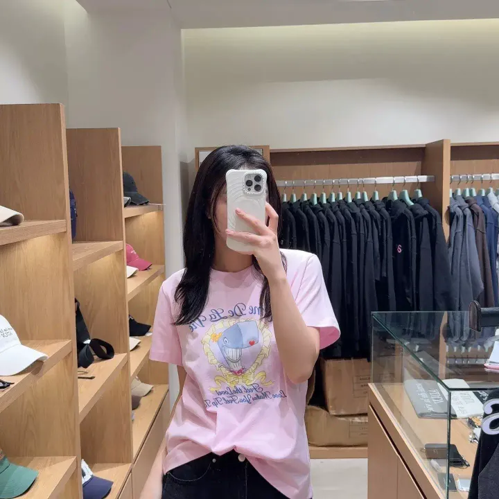 JuzBeauty_JuzBeautyMalaysia_JuzPretty_Authentic_Kbeauty_Malaysia_Skin_Care_Cosmetics_K-Beauty_Health_Care_korean_streetwear_US_Luxury_ADLV x SPONGEBOB Woman Heart Pearl Short Sleeve T-Shirt Tee 女款上衣4