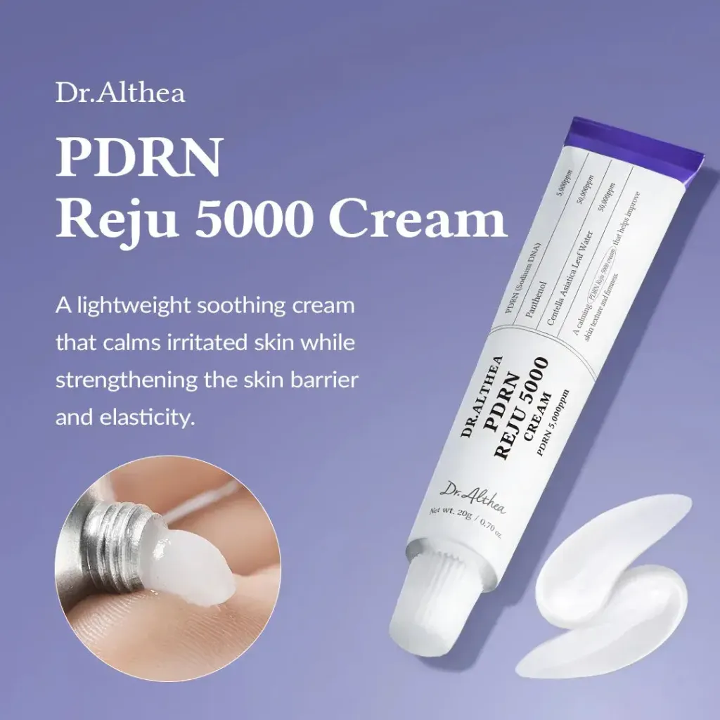 JuzBeauty_JuzBeautyMalaysia_JuzPretty_Authentic_Kbeauty_Malaysia_Skin_Care_Cosmetics_K-beauty_Health_Care_korean_streetwear_Dr.Althea PDRN Reju 5000 Cream PDRN强效修护面霜1