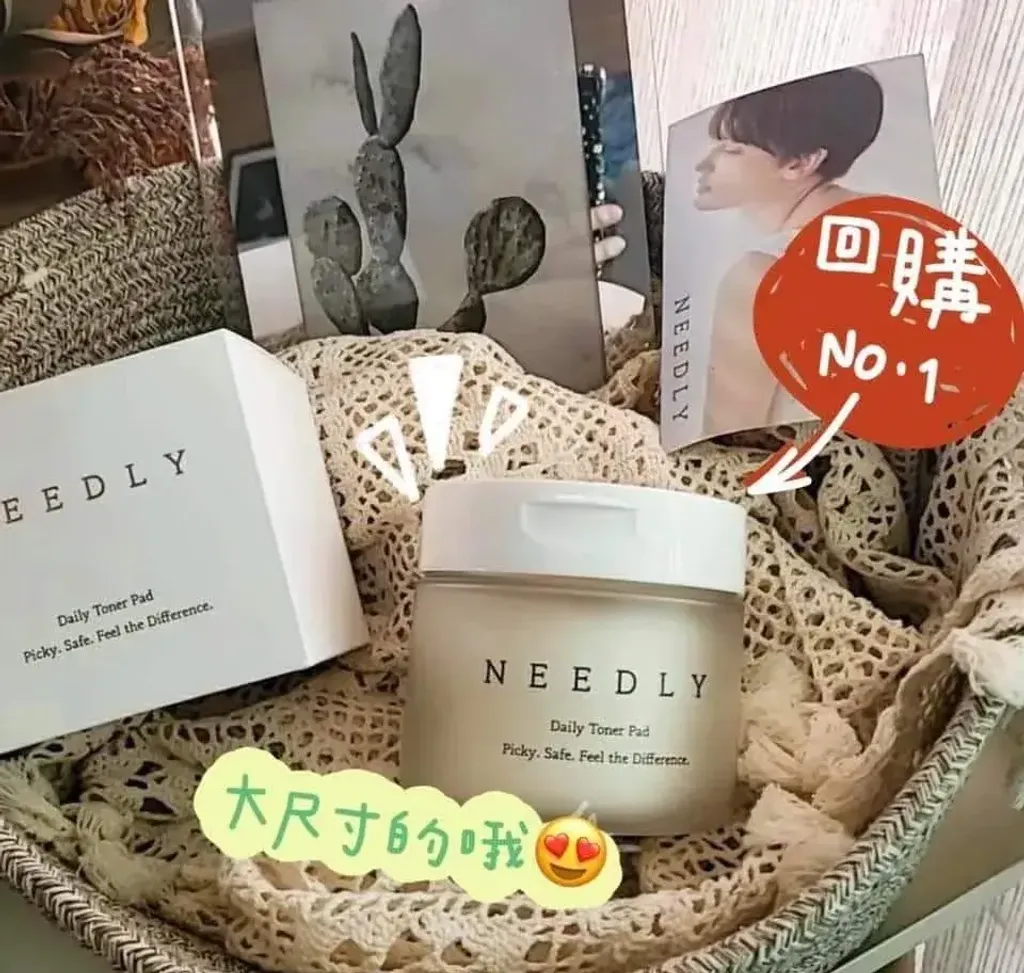 JuzBeauty_JuzBeautyMalaysia_JuzPretty_Authentic_Kbeauty_Malaysia_Skin_Care_Cosmetics_K-beauty_Health_Care_korean_streetwear_NEEDLY Daily Toner Pad 毛孔角质调理爽肤棉2