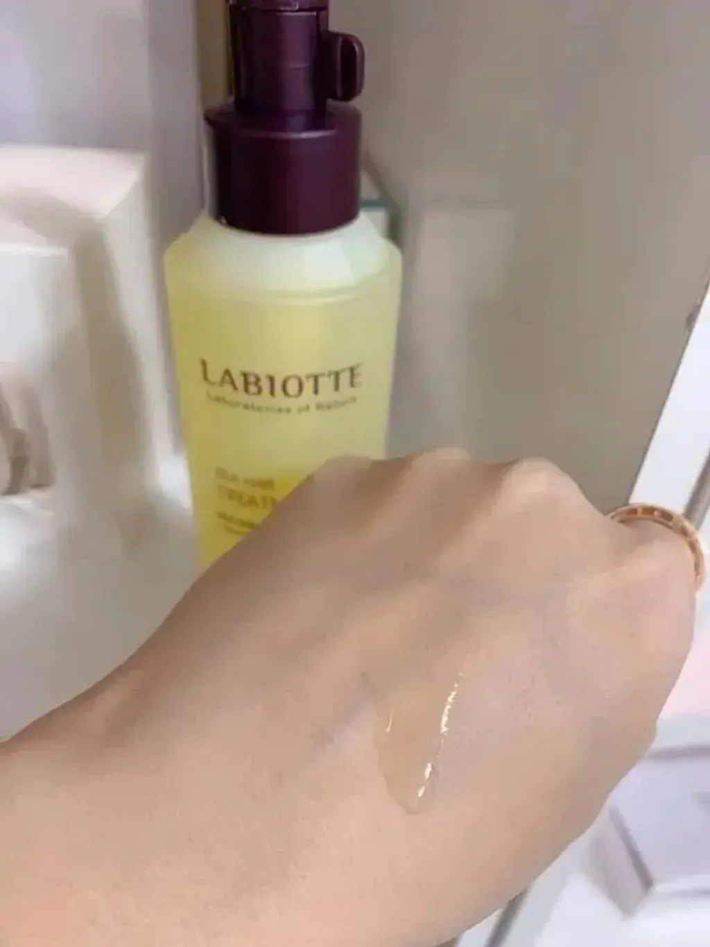 JuzBeauty_JuzBeautyMalaysia_JuzPretty_Authentic_Kbeauty_Malaysia_Skin_Care_Cosmetics_K-beauty_Health_Care_korean_streetwear_LABIOTTE Silk Hair Treatment Oil 蚕丝蛋白护发精油 1