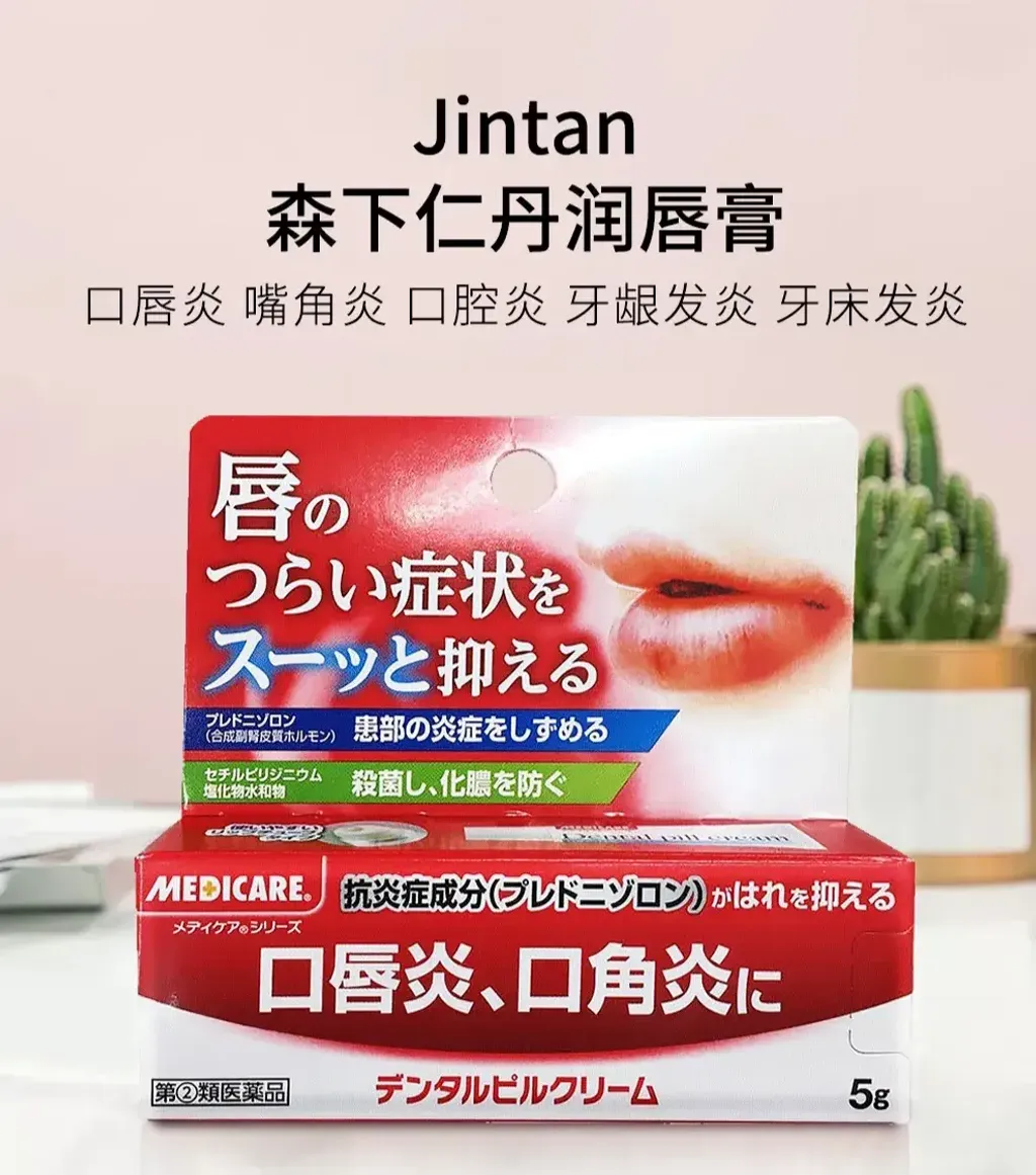 JuzBeauty_JuzBeautyMalaysia_JuzPretty_Authentic_Kbeauty_Malaysia_Skin_Care_Cosmetics_K-beauty_Health_Care_korean_streetwear_MORISHITA JINTAN MEDICARE Dental Pill Cream 森下仁丹消炎润唇膏12