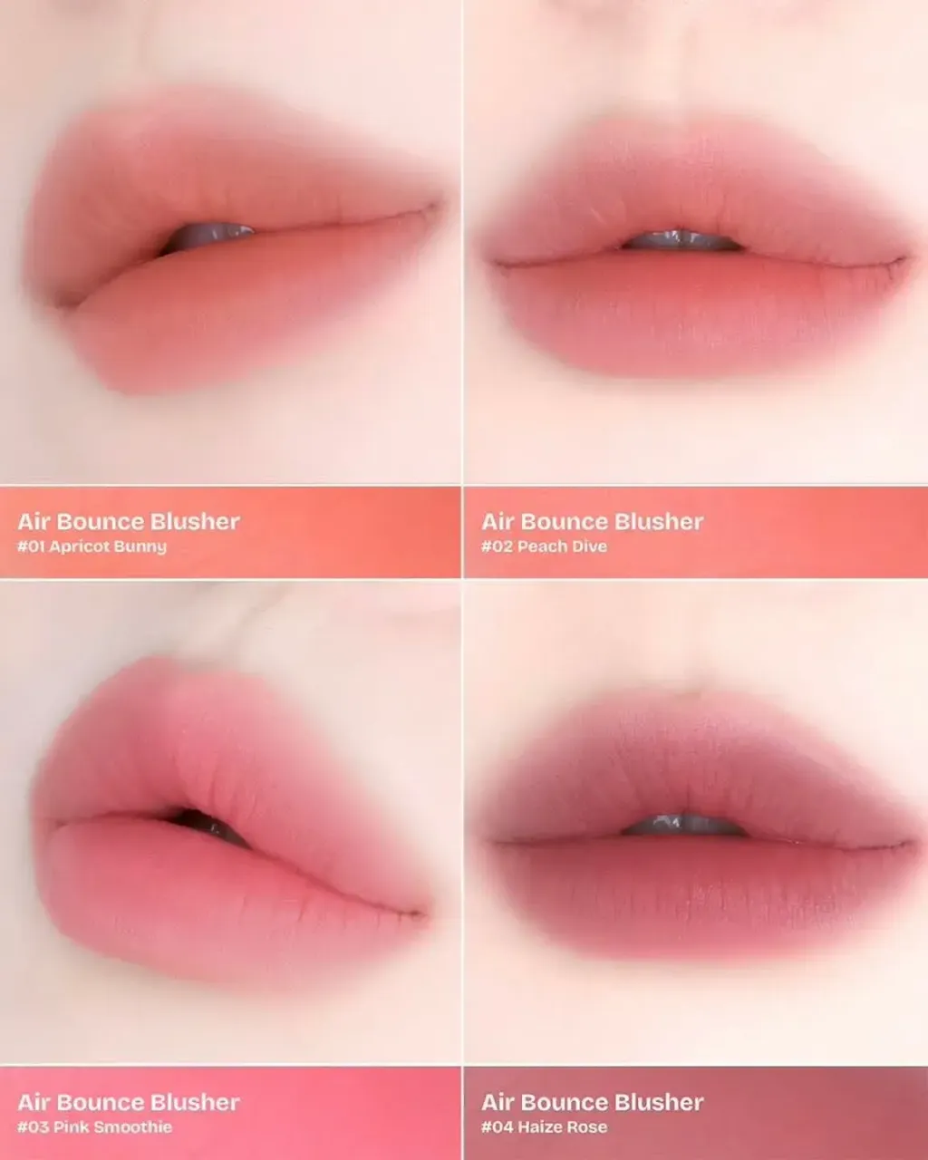 JuzBeauty_JuzBeautyMalaysia_JuzPretty_Authentic_Kbeauty_Malaysia_Skin_Care_Cosmetics_K-beauty_Health_Care_korean_streetwear_LIKEBEL Air Bounce Blusher 空气感腮红膏30