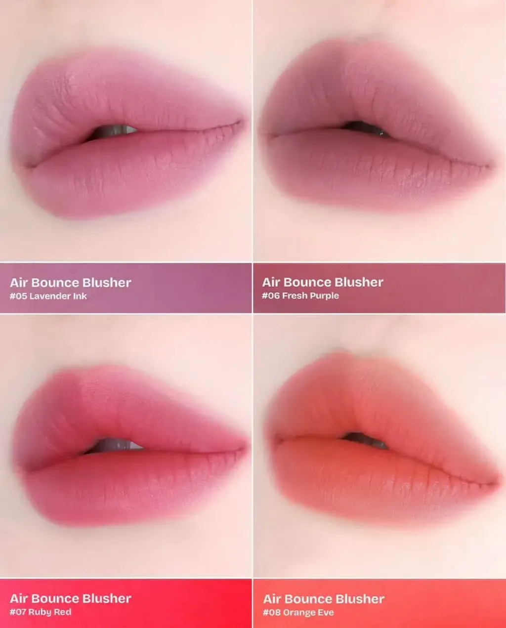 JuzBeauty_JuzBeautyMalaysia_JuzPretty_Authentic_Kbeauty_Malaysia_Skin_Care_Cosmetics_K-beauty_Health_Care_korean_streetwear_LIKEBEL Air Bounce Blusher 空气感腮红膏31