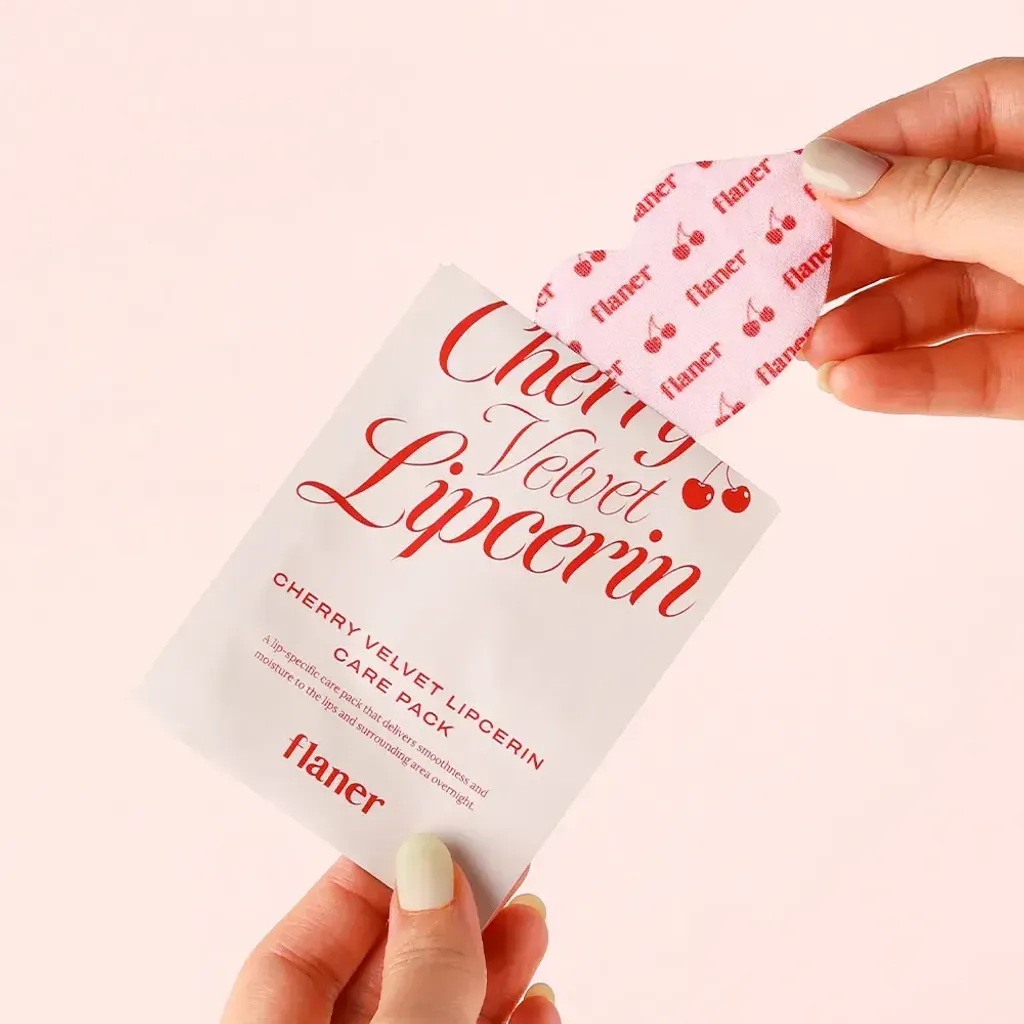 JuzBeauty_JuzBeautyMalaysia_JuzPretty_Authentic_Kbeauty_Malaysia_Skin_Care_Cosmetics_K-beauty_Health_Care_korean_streetwear_FLANER Cherry Velvet Lipcerin Care Pack 樱桃丝绒护理唇膜1