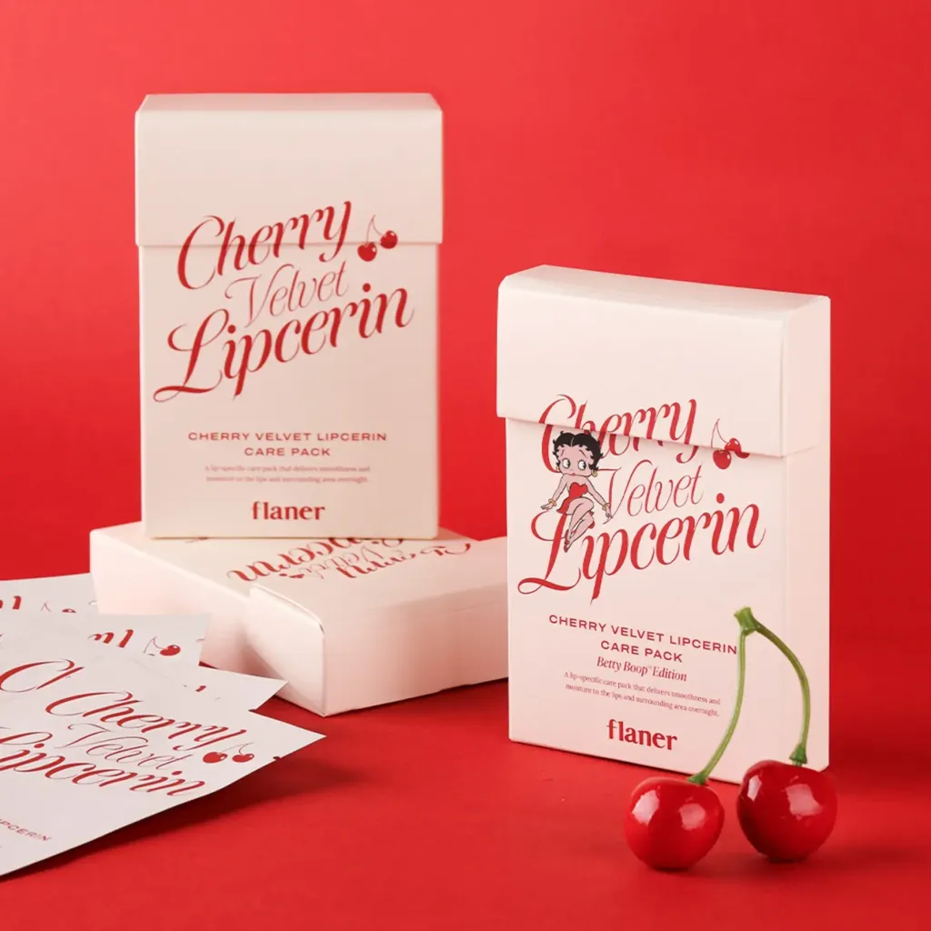 JuzBeauty_JuzBeautyMalaysia_JuzPretty_Authentic_Kbeauty_Malaysia_Skin_Care_Cosmetics_K-beauty_Health_Care_korean_streetwear_FLANER Cherry Velvet Lipcerin Care Pack 樱桃丝绒护理唇膜2