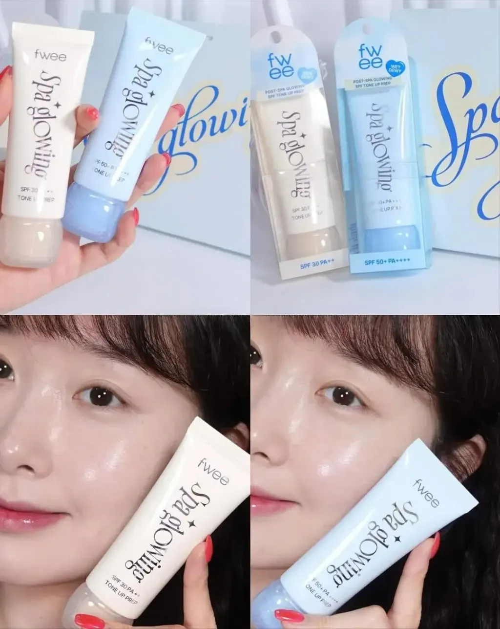 JuzBeauty_JuzBeautyMalaysia_JuzPretty_Authentic_Kbeauty_Malaysia_Skin_Care_Cosmetics_K-beauty_Health_Care_korean_streetwear_FWEE Spa Glowing UV Tone Up Prep 光泽UV提亮妆前乳9