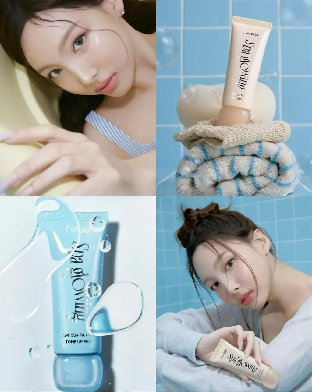 JuzBeauty_JuzBeautyMalaysia_JuzPretty_Authentic_Kbeauty_Malaysia_Skin_Care_Cosmetics_K-beauty_Health_Care_korean_streetwear_FWEE Spa Glowing UV Tone Up Prep 光泽UV提亮妆前乳13