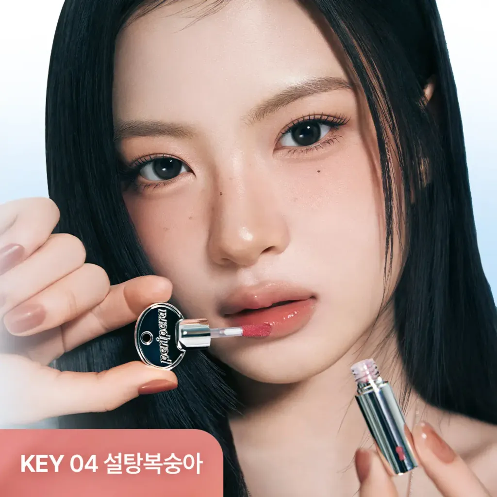 JuzBeauty_JuzBeautyMalaysia_JuzPretty_Authentic_Kbeauty_Malaysia_Skin_Care_Cosmetics_K-beauty_Health_Care_korean_streetwear_PERIPERA Mood Glowy Tint Key 钥匙唇釉2