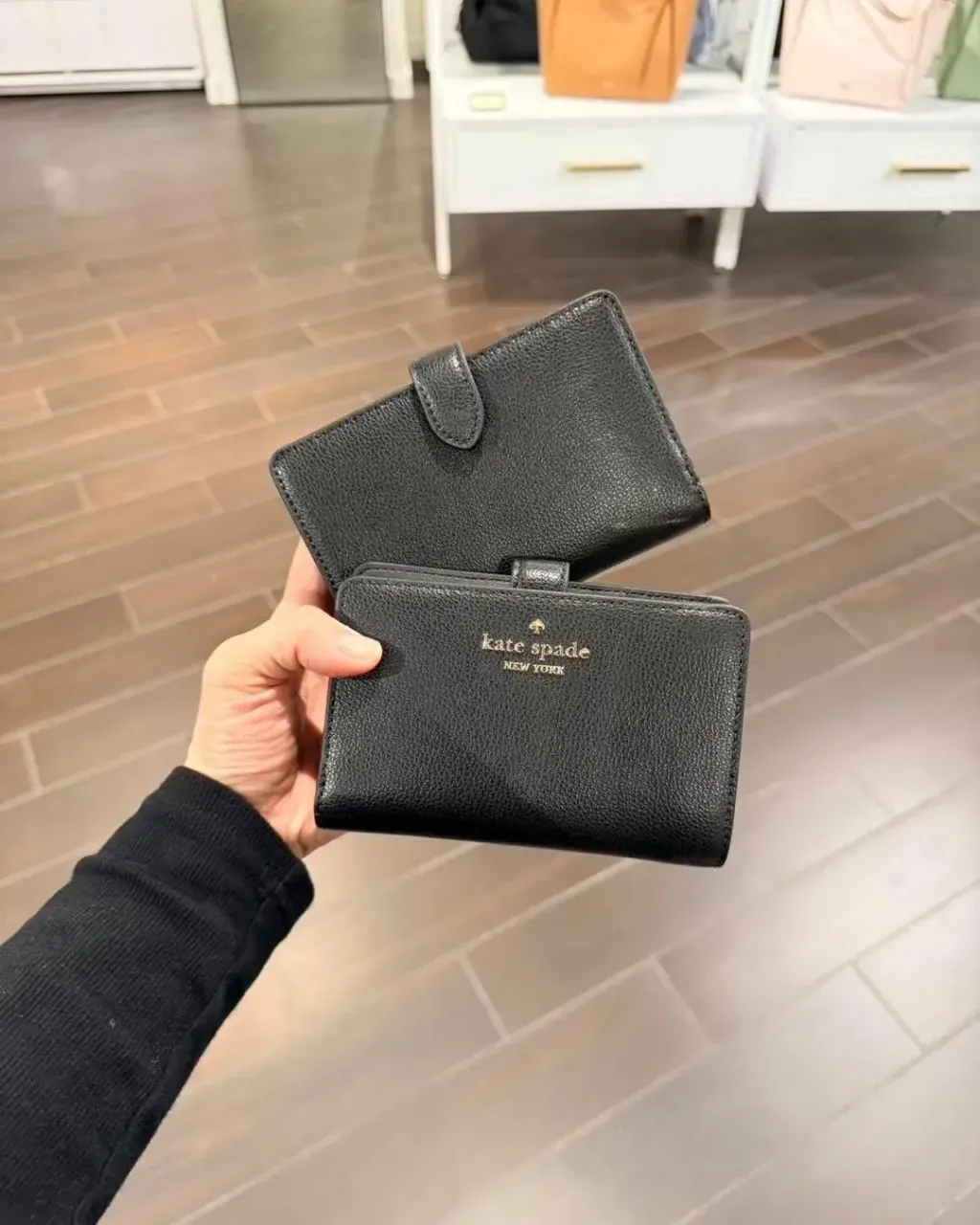JuzBeauty_JuzBeautyMalaysia_JuzPretty_Authentic_Kbeauty_Malaysia_Skin_Care_Cosmetics_K-Beauty_Health_Care_korean_streetwear_US_Luxury_KATE SPADE KN751 Medium Bifold Wallet In Black 钱包7