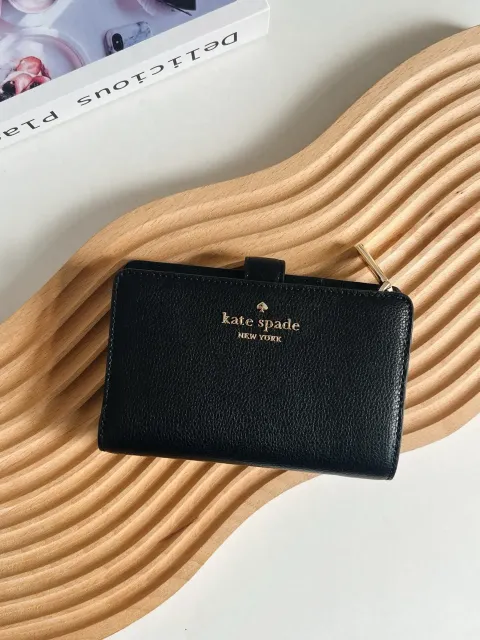 JuzBeauty_JuzBeautyMalaysia_JuzPretty_Authentic_Kbeauty_Malaysia_Skin_Care_Cosmetics_K-Beauty_Health_Care_korean_streetwear_US_Luxury_KATE SPADE KN751 Medium Bifold Wallet In Black 钱包6