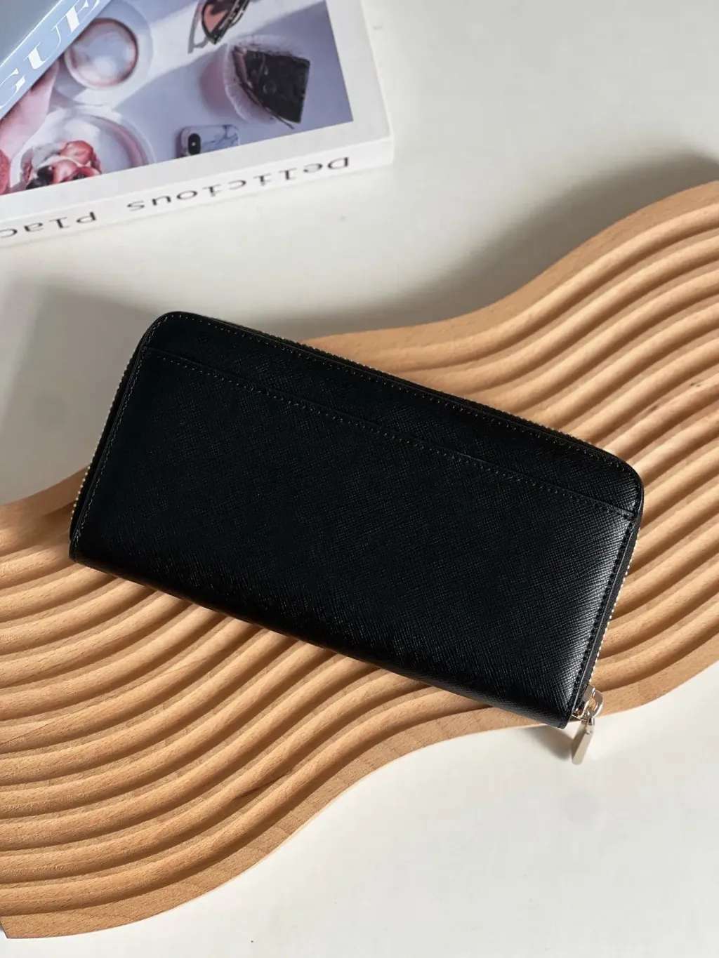 JuzBeauty_JuzBeautyMalaysia_JuzPretty_Authentic_Kbeauty_Malaysia_Skin_Care_Cosmetics_K-Beauty_Health_Care_korean_streetwear_US_Luxury_KATE SPADE KN776 Madison Zip Continental Wallet In Black 长钱包2