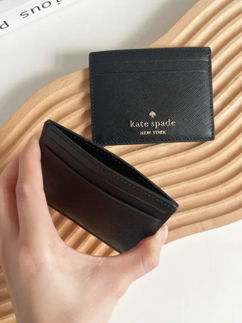 JuzBeauty_JuzBeautyMalaysia_JuzPretty_Authentic_Kbeauty_Malaysia_Skin_Care_Cosmetics_K-Beauty_Health_Care_korean_streetwear_US_Luxury_KATE SPADE KN760 Madison Small Card Case In Black 女款卡包1