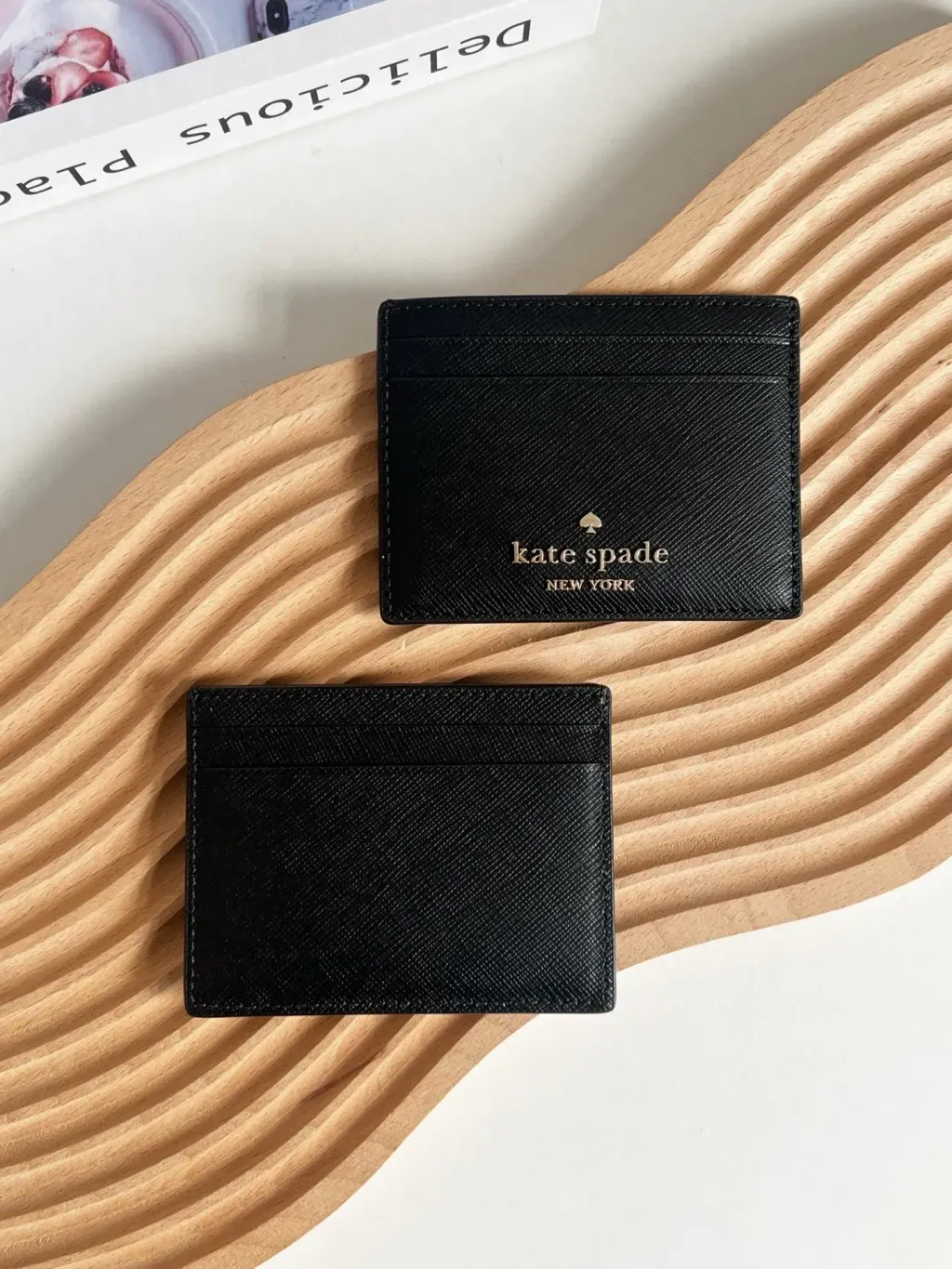 JuzBeauty_JuzBeautyMalaysia_JuzPretty_Authentic_Kbeauty_Malaysia_Skin_Care_Cosmetics_K-Beauty_Health_Care_korean_streetwear_US_Luxury_KATE SPADE KN760 Madison Small Card Case In Black 女款卡包2