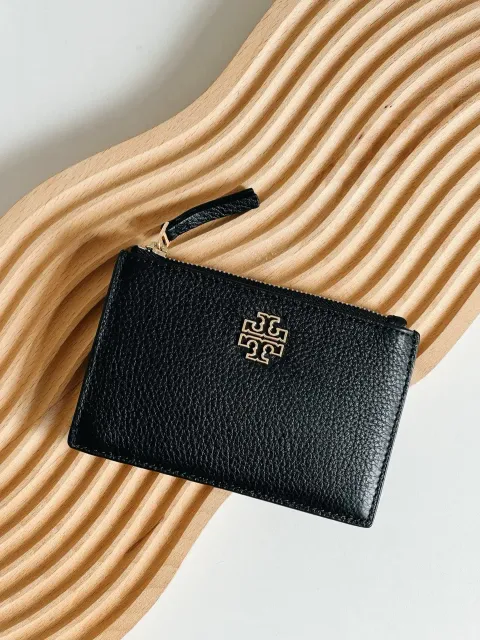 JuzBeauty_JuzBeautyMalaysia_JuzPretty_Authentic_Kbeauty_Malaysia_Skin_Care_Cosmetics_K-Beauty_Health_Care_korean_streetwear_US_Luxury_TORY BURCH 19613345 7238 Britten Zip Card Case In Black 女款卡包3