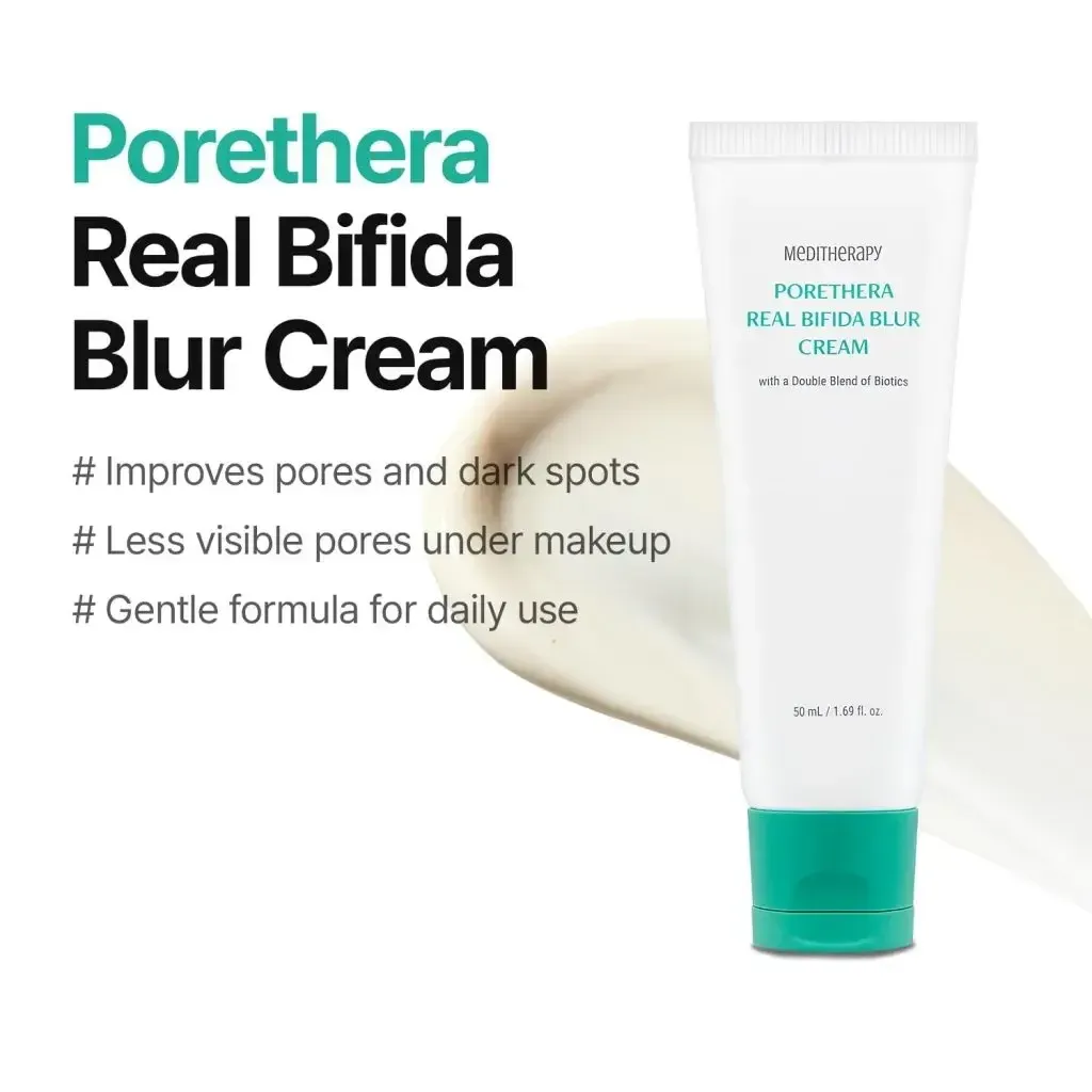 JuzBeauty_JuzBeautyMalaysia_JuzPretty_Authentic_Kbeauty_Malaysia_Skin_Care_Cosmetics_K-beauty_Health_Care_korean_streetwear_MEDITHERAPY Porethera Real Bifida Blur Cream 微毛孔益生菌磨皮素颜霜21