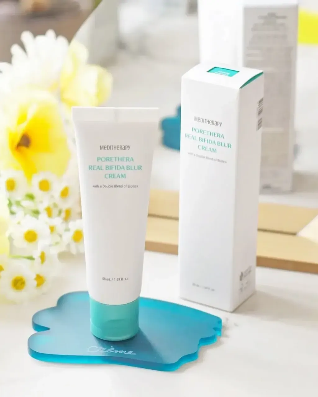 JuzBeauty_JuzBeautyMalaysia_JuzPretty_Authentic_Kbeauty_Malaysia_Skin_Care_Cosmetics_K-beauty_Health_Care_korean_streetwear_MEDITHERAPY Porethera Real Bifida Blur Cream 微毛孔益生菌磨皮素颜霜11