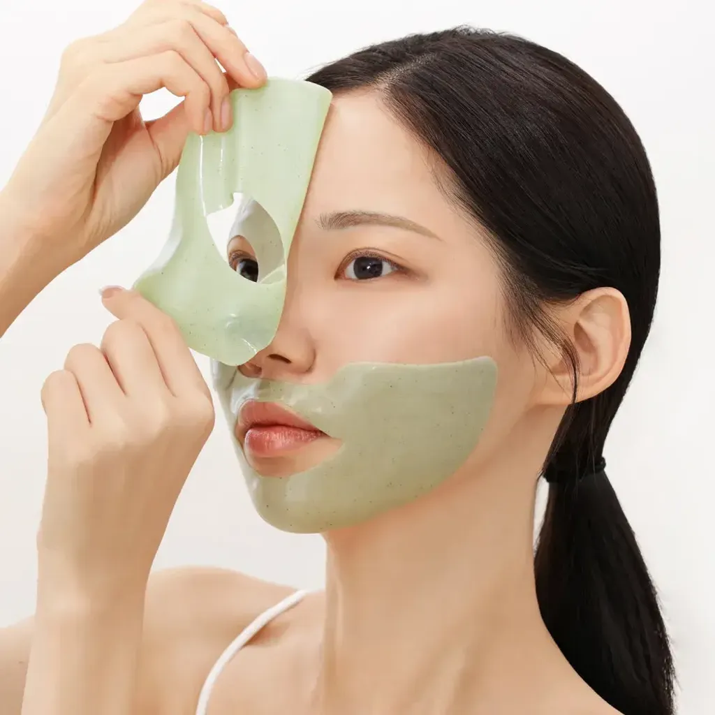 JuzBeauty_JuzBeautyMalaysia_JuzPretty_Authentic_Kbeauty_Malaysia_Skin_Care_Cosmetics_K-beauty_Health_Care_korean_streetwear_FLANER Ssuk-tteok & Matcha NAD Vegan Collagen Gel Mask 艾草抹茶年糕NAD纯素胶原凝胶面膜6