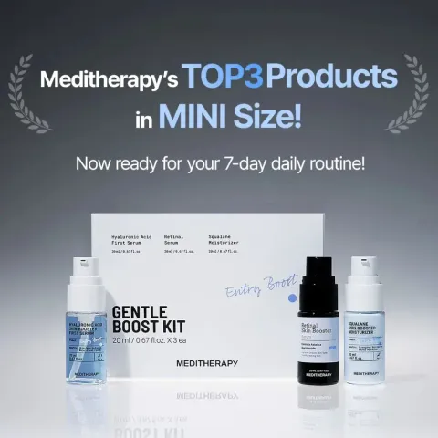 JuzBeauty_JuzBeautyMalaysia_JuzPretty_Authentic_Kbeauty_Malaysia_Skin_Care_Cosmetics_K-beauty_Health_Care_korean_streetwear_MEDITHERAPY Gentle Boost Kit 皇牌三件套旅行裝3