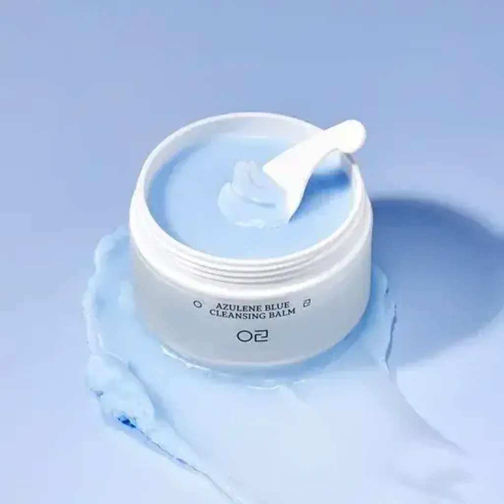 JuzBeauty_JuzBeautyMalaysia_JuzPretty_Authentic_Kbeauty_Malaysia_Skin_Care_Cosmetics_K-beauty_Health_Care_korean_streetwear_WOLLYO Azulene Blue Cleansing Balm 蓝甘菊卸妆膏3