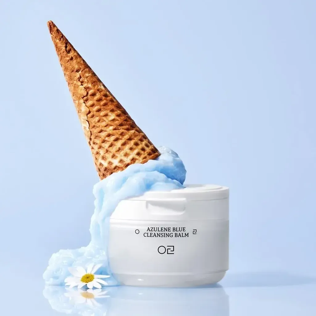 JuzBeauty_JuzBeautyMalaysia_JuzPretty_Authentic_Kbeauty_Malaysia_Skin_Care_Cosmetics_K-beauty_Health_Care_korean_streetwear_WOLLYO Azulene Blue Cleansing Balm 蓝甘菊卸妆膏1